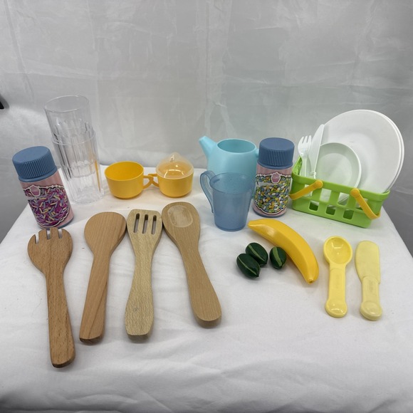 The Unbranded Brand Other - Miscellaneous Lot Of  26 Toy‎ Food/Kitchen Lot